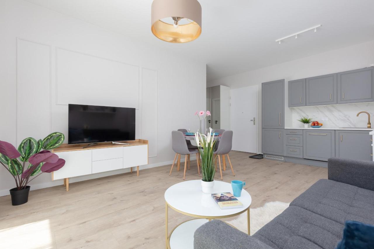 Modern Apartment With Balcony Warsaw Mokotow Aignera By Noclegi Renters Экстерьер фото